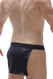 Loincloth Ball-lifter Fringes Black