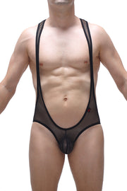 Bodysuit Open Net Black