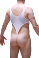 Bodythong Carbay Bee White