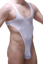 Bodythong Carbay Bee White