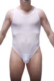 Bodythong Liry Net White