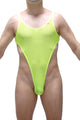 Bodythong Carbay Net Neon Yellow