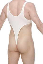 Bodythong Carbay Rib White