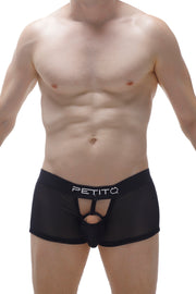 Boxer Cockring Net Black Detachable