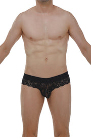 Brief Miers Lace Black