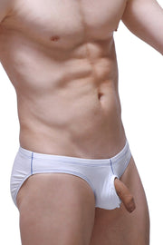 Brief Open Miarel White