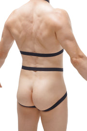 Jockstrap Harness Detachable Black