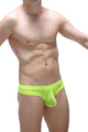 Mini Boxer Cheeky Net Neon Yellow