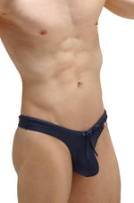 Swim Thong Recycled Navy