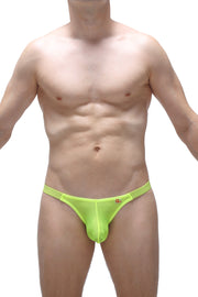 Thong Cornil Net Neon Yellow