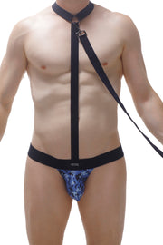 Thong Doggy Camo Blue