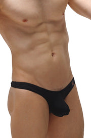 Thong Dome Plum Black