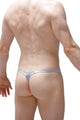 Thong Tower Satin Silver