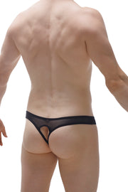 Thong Open Cuens Net Black