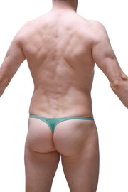 Thong Plellis Turquoise Green