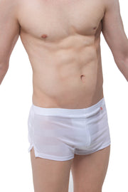 Shorts Malla Raya Jock Blanco