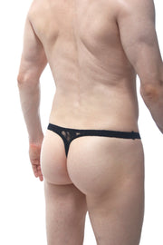 Tanga Encaje Negro