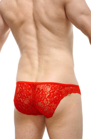 Bikini Tregunc Encaje Rojo