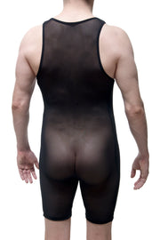 Singlet Thann Net Black