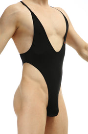 Body Tanga Causson Ciruela Negro