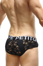 Brief Herm Lace Black