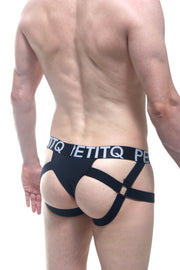 Jockstring Seyre Black