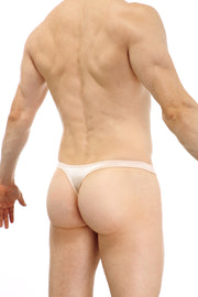 Thong Chill Satin Ivory