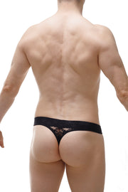 Thong Maulay Lace Black